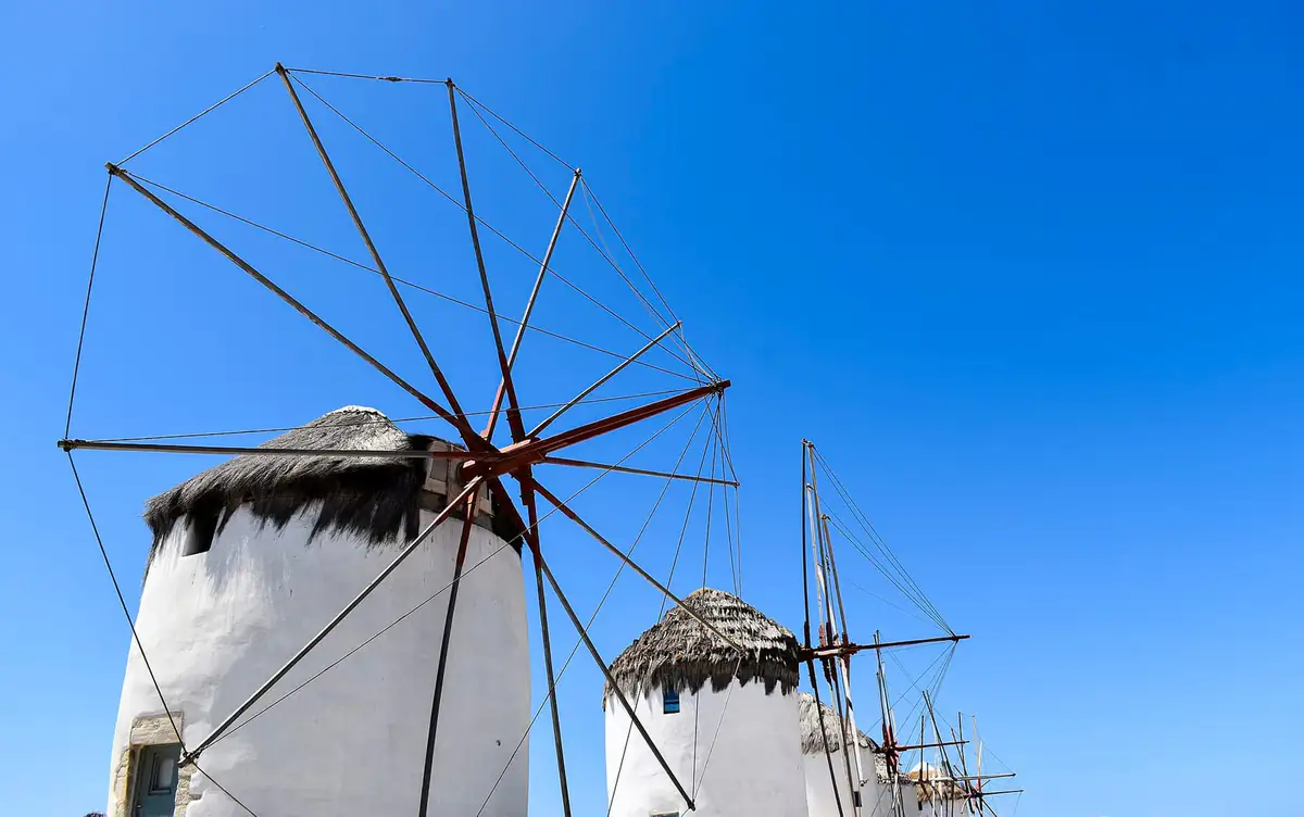 Windmills on Mykonos