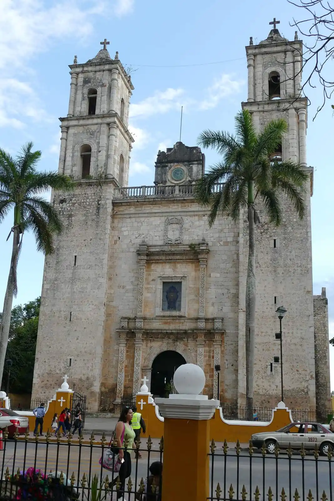 The San Servacio church on the Valladolid plaza